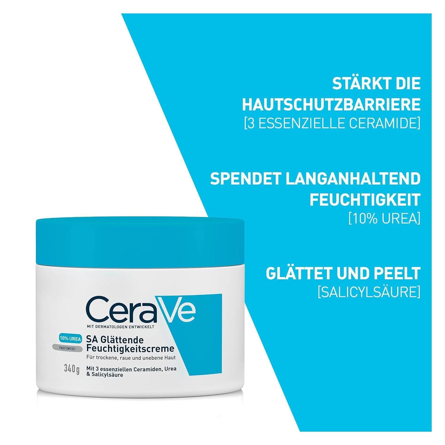 Crema Cerave per pelli secche, ruvide e irregolari Cosmetici e Bellezza Naty Shop