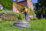 Tubo HOZELOCK - Ultramax 12,5 mm x 30 m, fino al 70% di PVC riciclato, robusto, resistente alle intemperie, antitorsione, resistente alla piegatura e allo schiacciamento, grigio