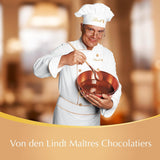 Confezione regalo Lindt LINDOR con cioccolatini assortiti, ca. 15 tartufi LINDOR, 4 varietà (cioccolato al latte, cioccolato bianco, cioccolato fondente 60% e nocciola), 187 g