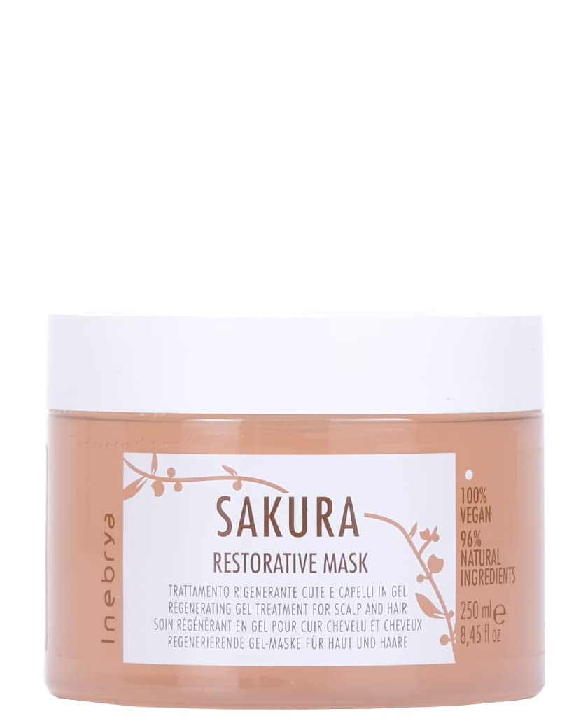 Sakura Restoration Mask - 1000ML Naty Shop Maschera per capelli 250 ml (1 confezione) Senza profumazione