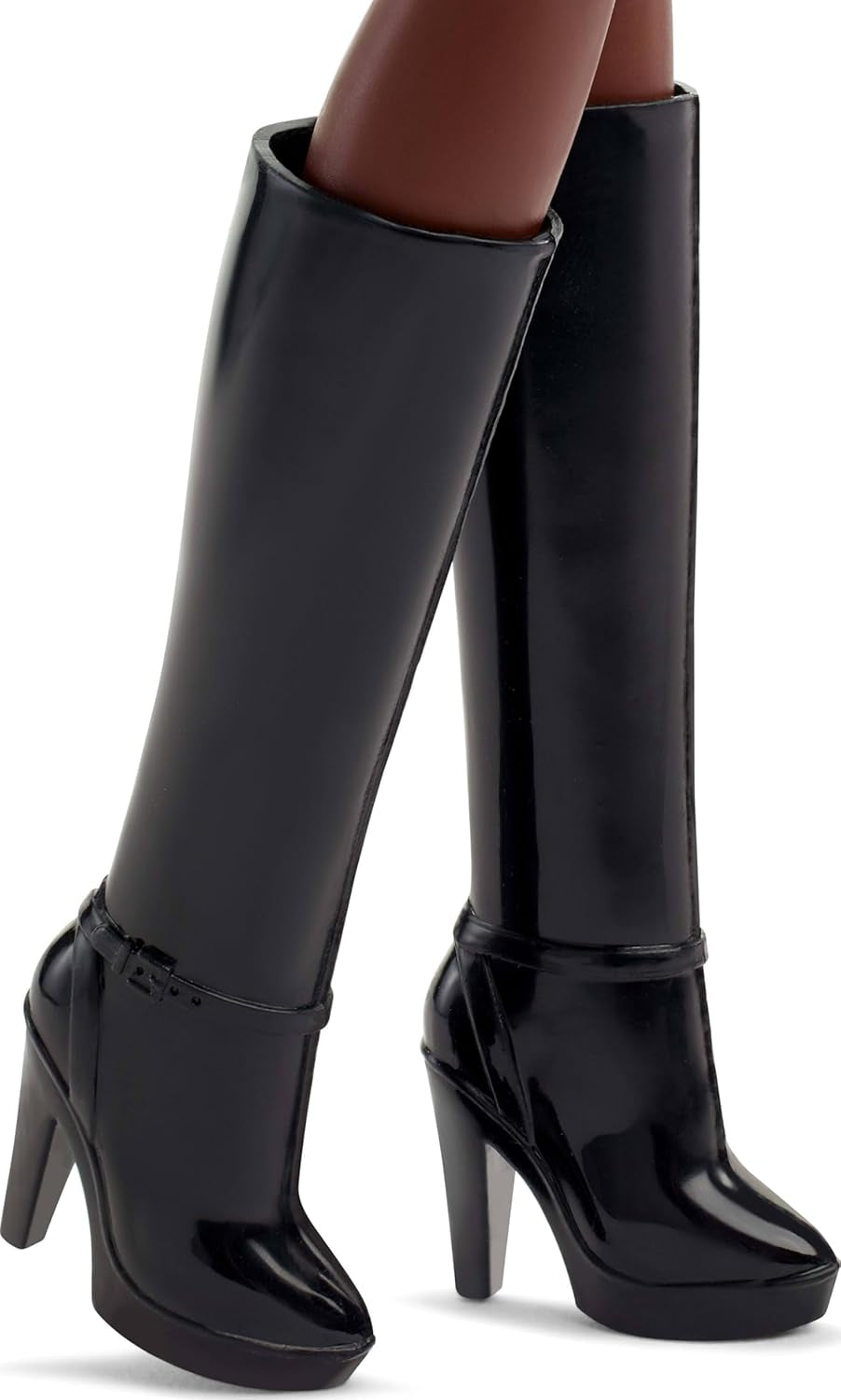 Barbie Basics Model 3 bambola da collezione con riccioli rossi, miniabito nero e stivali, taglia unica per tutti i gusti, corpo grande articolato e testa intercambiabile, JBH75