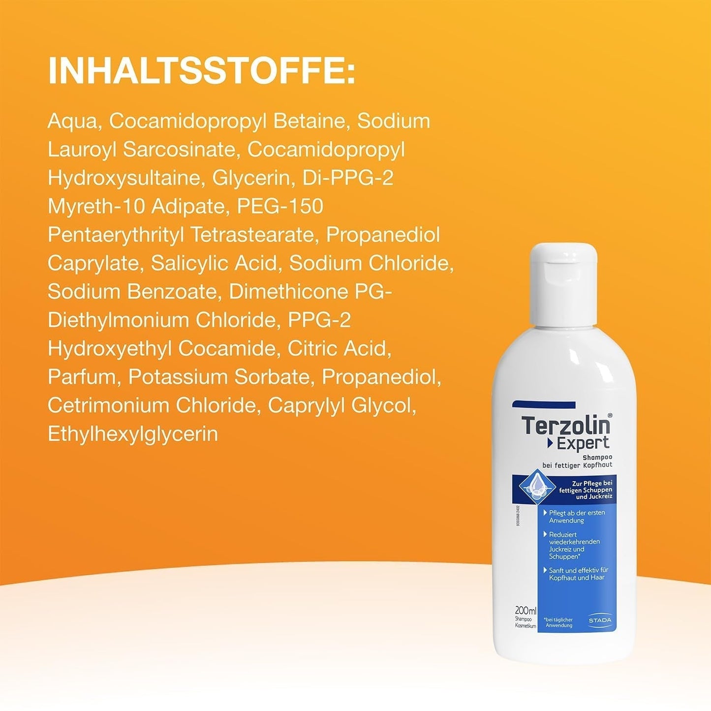 Terzolin Expert Shampoo per cuoio capelluto e capelli grassi, antiforfora, 200 ml Doccia e bagno Terzolin