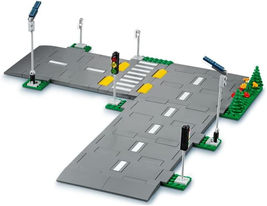 LEGO City Incrocio stradale con semaforo Set da costruzione con mattoncini fosforescenti 60304 Set da costruzione Besuche den LEGO-Store