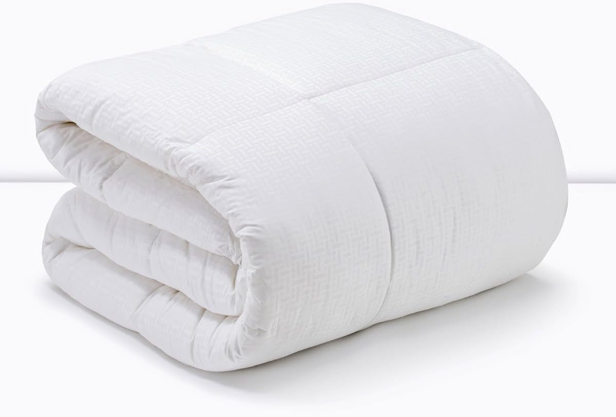 Piumino San Carlos Ibón, Bianco Para Cama De 135 Piumini e Trapunte Bianco Naty Shop
