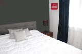 Trapunta Aerelle Blu 200 X 200 Cm - Piumini e Trapunte Ecologiche Naty Shop