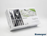 199-830 Sophie set posate 60 pezzi, lucide in confezione regalo, Kitchen Naty Shop