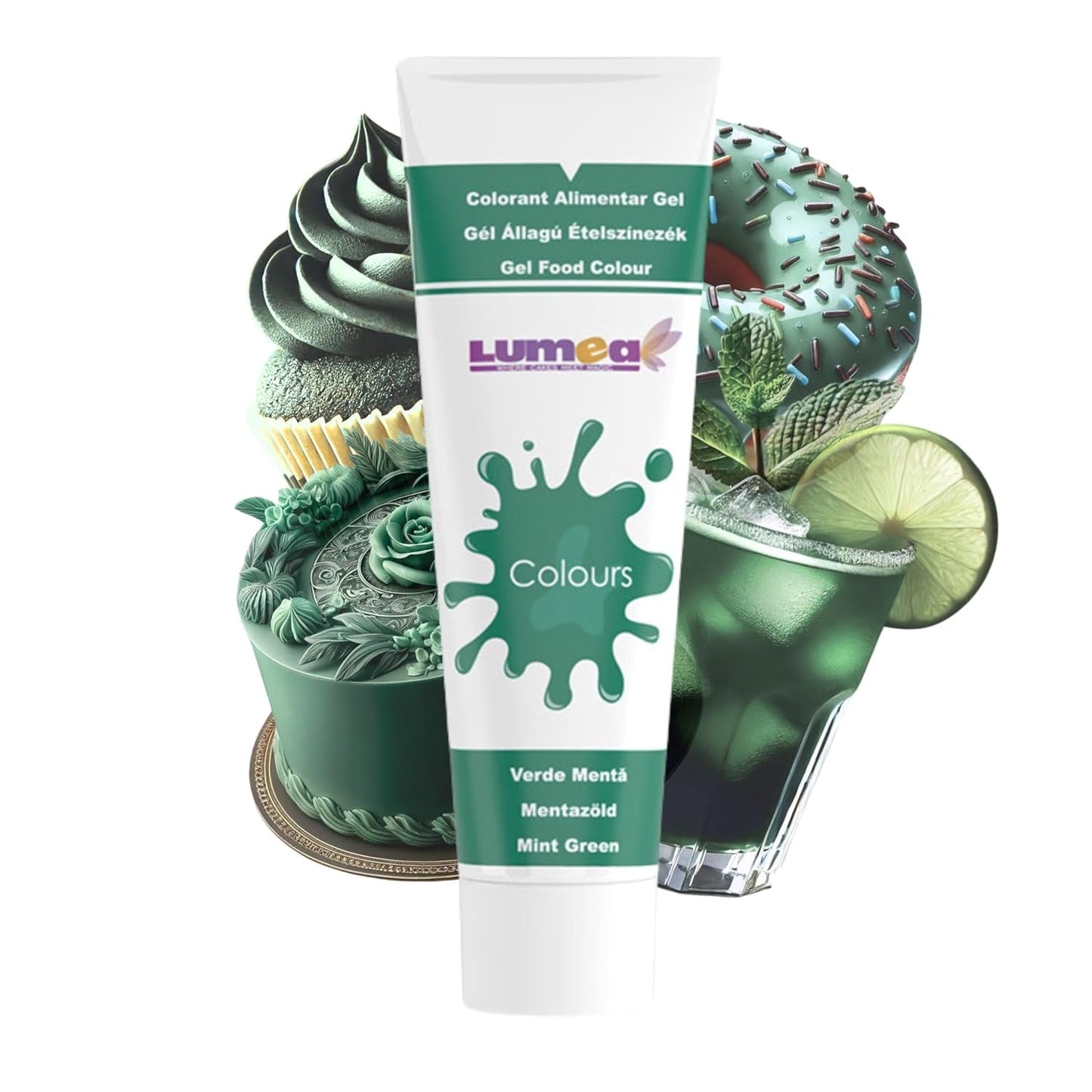 Dekozauber 24 coloranti alimentari rossi, gel, 30 g, vegani, senza zucchero, altamente concentrati, coloranti alimentari rossi per fondente, crema al burro, bevande e altro