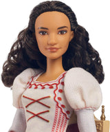 Mattel Wicked Nessarose Fashion Doll e accessori, inclusa sedia a rotelle, con capelli castani ricci, varie pose e abito da ballo staccabile, HXY36