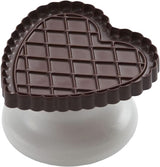 Silikomart 22.166.77.0165 CKC06, Set forme cioccolato e tagliacucina Naty Shop