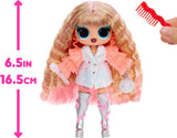 LOL Sorpresa! Tweens Neon Pop Stars - Thea Stars - 1 bambola alla moda con sorprese retroilluminate e oltre 10 vestiti e accessori Pop Star, inclusa la sua chitarra rosa shocking, regalo per bambini dai 4 anni in su