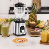 Cecotec Miscelatore Glas Power Schwarz Titan 1000 INOX. 1000 W, Edelstahlgehäuse, 6-Blatt-Blatt Mit Schwarzer Titanbeschichtung, 1.5-L-Glaskrug, 5 Geschwindigkeiten [Energieeffizienzklasse a +] Cucina Naty Shop