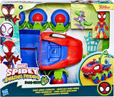 Marvel Spidey e i suoi super amici Dino Crawler Supereroe Playset con personaggi Spidey e Dino e giocattolo da trasporto per bambini dai 3 anni in su Action Figure Naty Shop