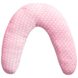 Cuscino allattamento per neonati, XL, fodera 100% cotone, sfoderabile e lavabile, imbottitura in poliestere, motivo a stella Accessori Alimentazione e Allattamento Bebe Naty Shop Rosa XL