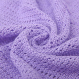 Biancheria da letto per famiglie Coperta cellulare per letto matrimoniale rosa Coperta cellulare reversibile in cotone grande Copriletto leggero termico morbido tradizionale Coperta cellulare 230 x 230 cm Piumini e trapunte Naty Shop Letto singolo viola (180X230 cm)