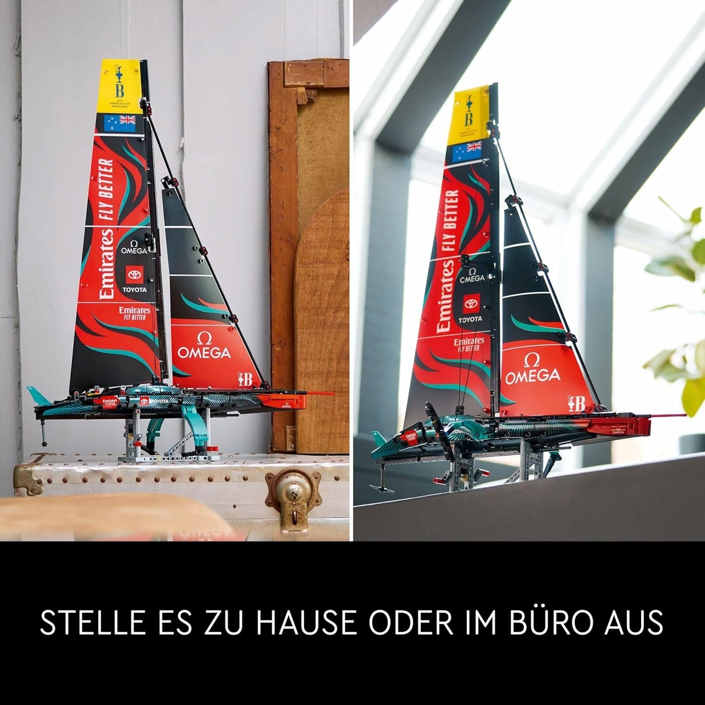 LEGO Technic Emirates Team New Zealand AC75 Yacht da regata Kit di costruzione per barca a vela per adulti Regalo per uomini e donne Attività creativa e rilassante 42174 Set di costruzione Besuche den LEGO-Store