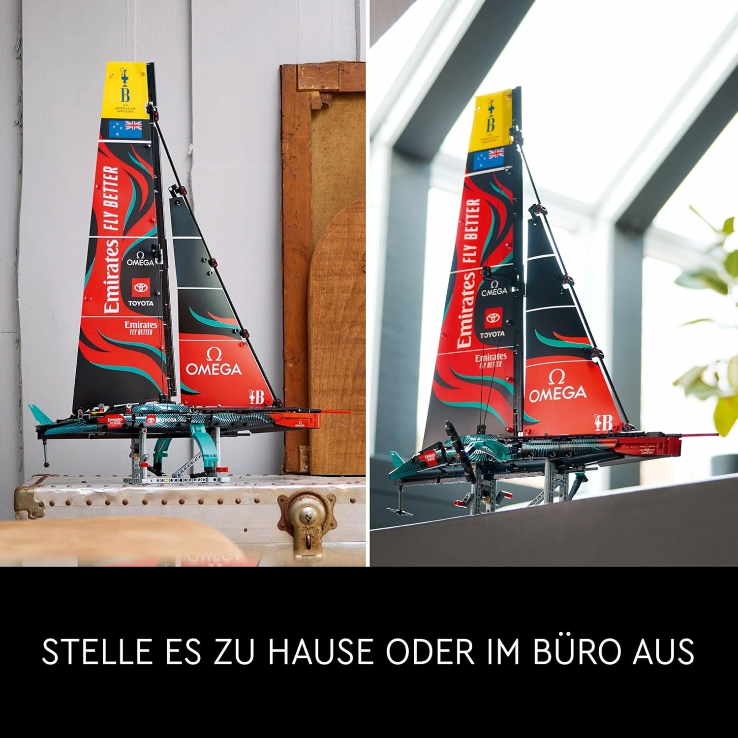 LEGO Technic Emirates Team New Zealand AC75 Yacht da regata Kit di costruzione per barca a vela per adulti Regalo per uomini e donne Attività creativa e rilassante 42174 Set di costruzione Besuche den LEGO-Store