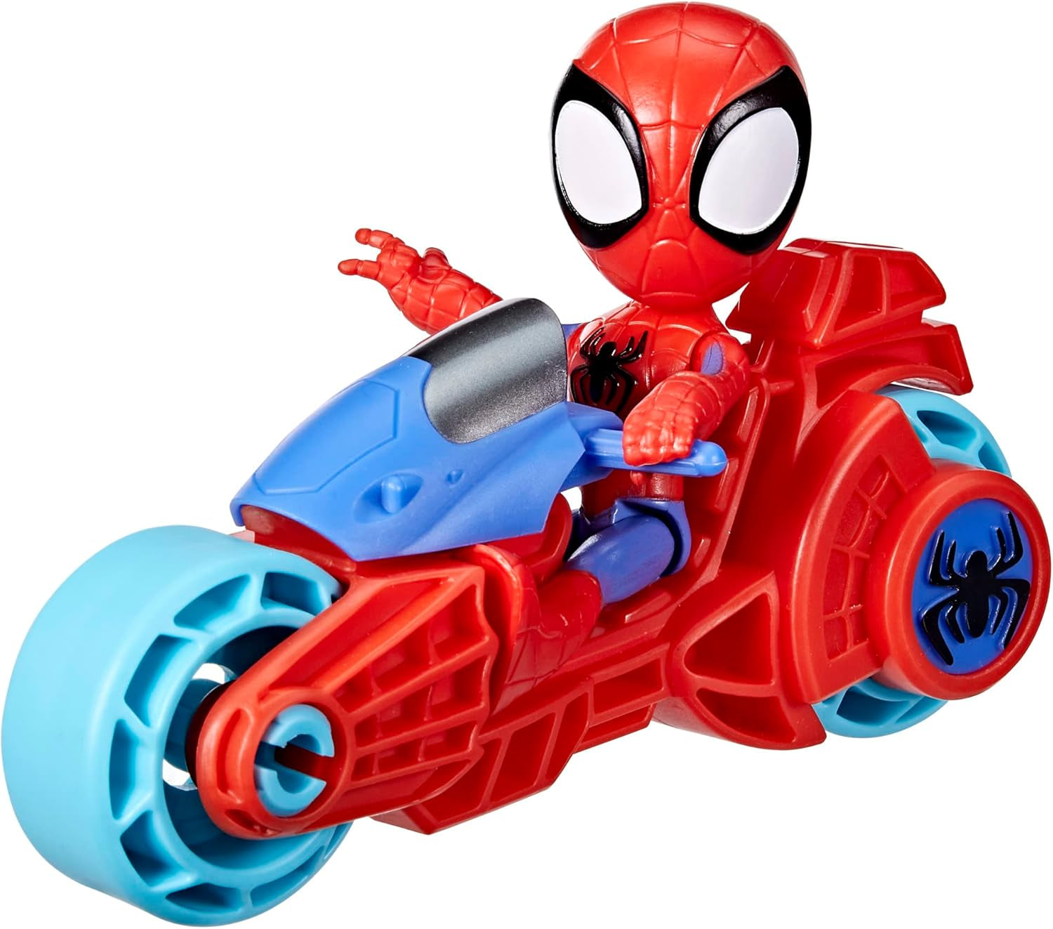 SPIDEY e I SUOI FANTASTICI AMICI Marvel Spidey Motocicletta Giocattolo per Ragazzi e Ragazze dai 3 Anni in su Action Figure Naty Shop