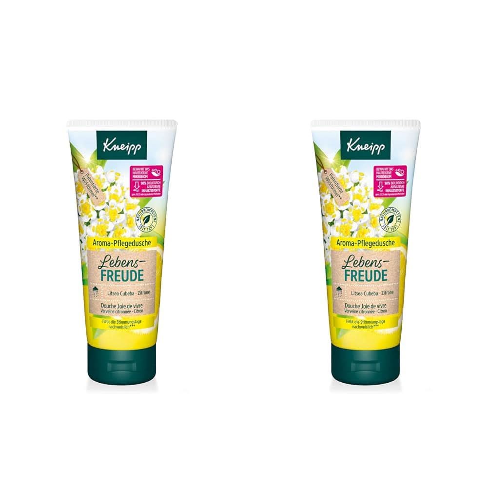 Kneipp Aroma, gel doccia idratante, 200 ml Doccia e bagno Naty Shop Set 2 x 200 ml