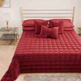 PETTI Artigiani Italiani - Copriletto singolo, copriletto double face, copriletto primaverile, blu notte, bianco, 100% Made in Italy