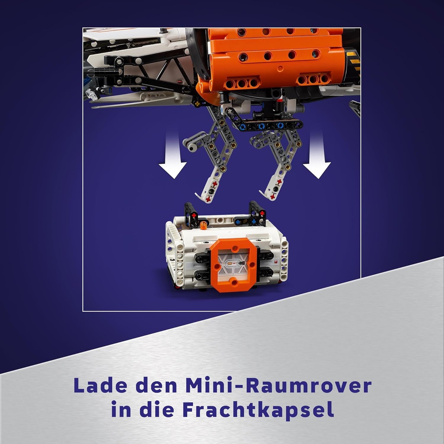 LEGO Technic Vtol Space Transporter LT81, set di costruzione spaziale, giocattolo spaziale, astronave, set da gioco Mini Rover, regalo per ragazzi e ragazze di età superiore a 10 anni 42181 Set di costruzione Acquista il negozio LEGO