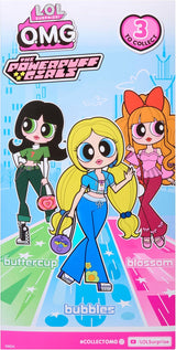 LOL. Sorpresa! OMG The Powerpuff Girls Puppe - Bubbles - Contiene 1 Modepuppe, vestito incluso e accessori, 3 zum Sammeln