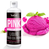 Colorante alimentare - Colorante alimentare liquido altamente concentrato per torte, prodotti da forno, uova di Pasqua, bevande - Colorante alimentare senza zucchero per fondente, glassa, slime, decorazione di torte (Red Velvet, 236 ml)