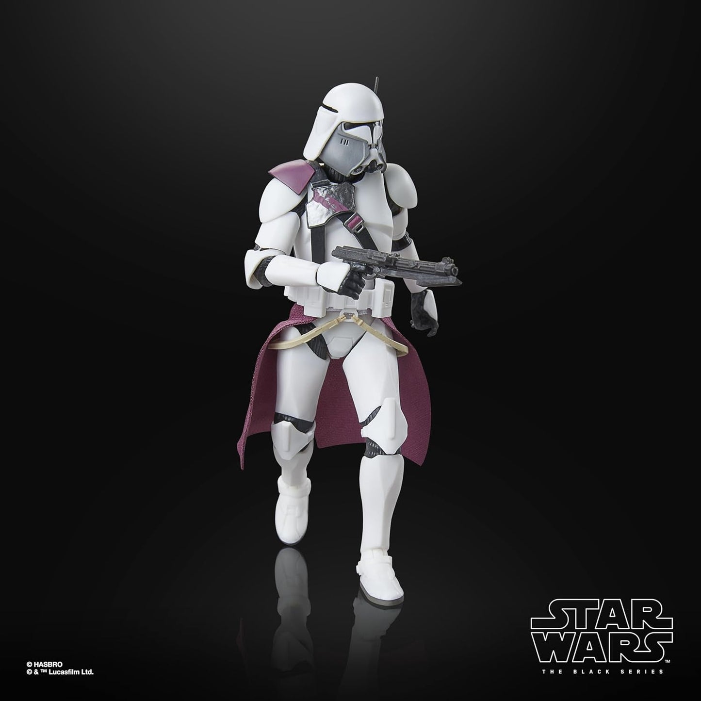 Star Wars Black Series Clone Commander Bacara, Star Wars: Ahsoka Premium Figure da collezione (15 cm) Action Figures Naty Shop