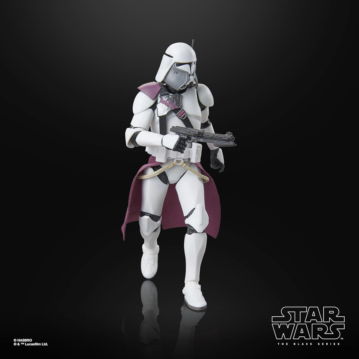 Star Wars Black Series Clone Commander Bacara, Star Wars: Ahsoka Premium Figure da collezione (15 cm) Action Figures Naty Shop