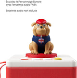 Personaggio con suono - Se n'è andato, Happy English - musica, canzoni e suoni - giocattolo, contenuti educativi, versione francese, bambini per tutte le età Jucarii Bebe Naty Shop