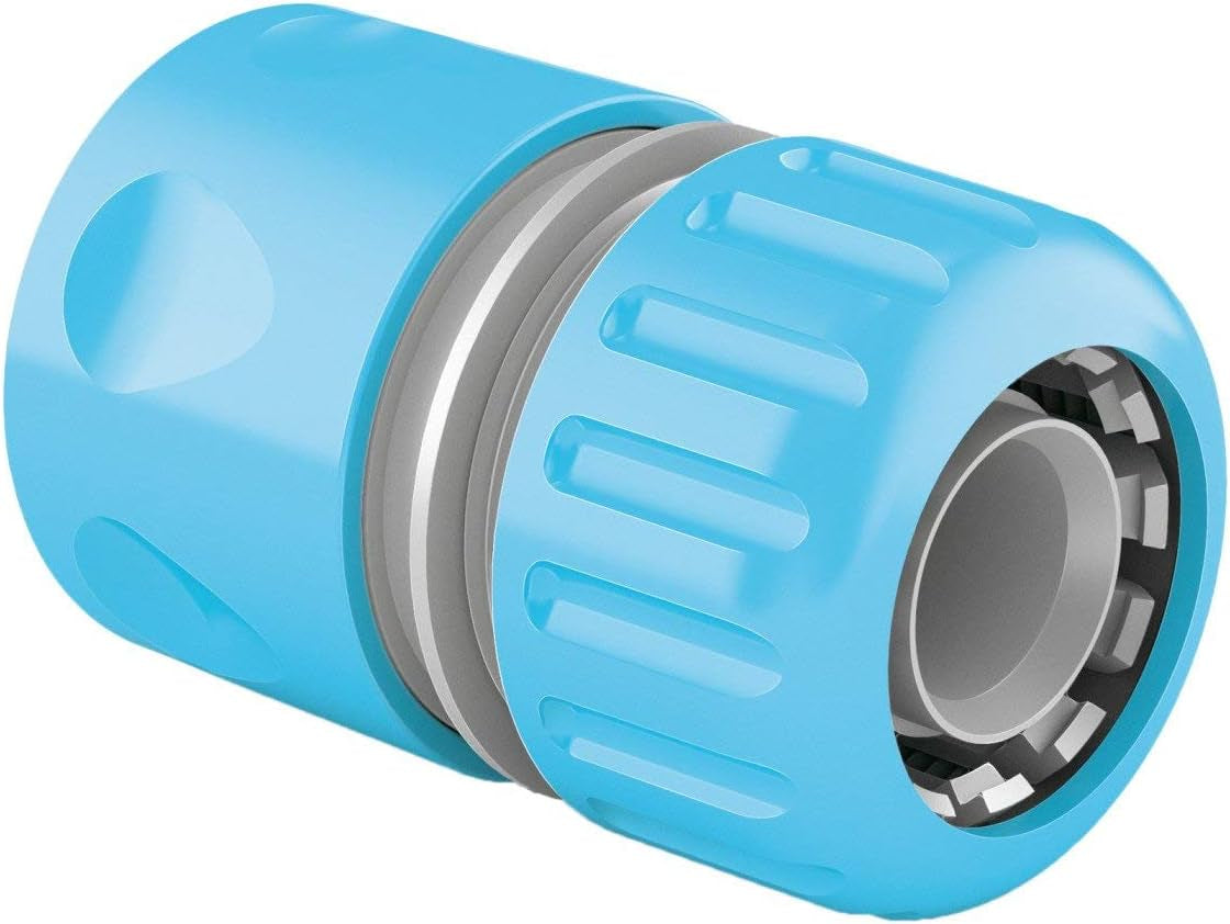 Connettore rapido Cellfast - Elementi di fissaggio in acciaio inossidabile a flusso continuo CellPRO da 1", connessione a 2 estremità del tubo, plastica ABS, 57-027, grigio