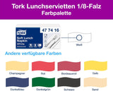 Tork Tovagliolo Soft Lunch bianco, piega 1/8, 3 veli, 33 cm × 33 cm, 150 tovaglioli, 477416