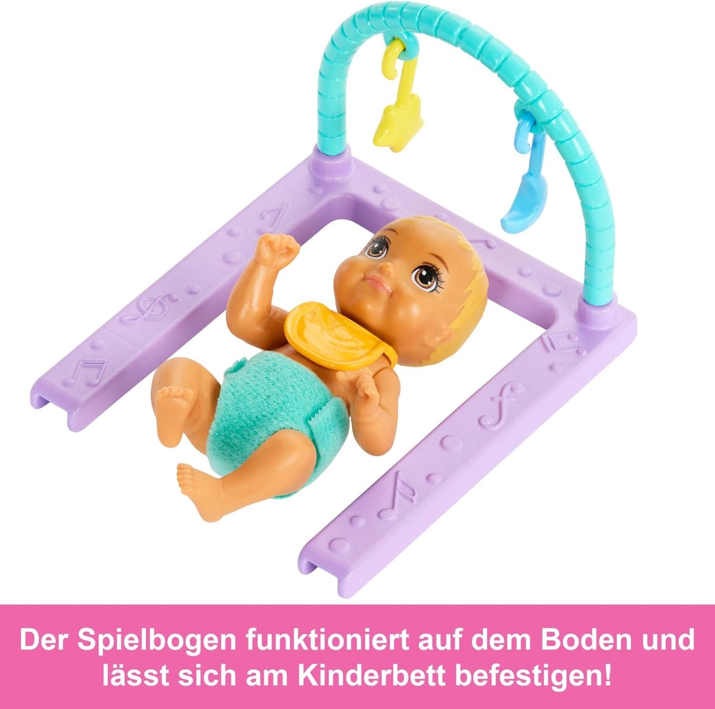 Barbie Skipper bambola e cameretta con accessori, include bambole gemelle, 1 culla, 1 altalena, 1 sedia a dondolo e altro ancora, HXM99 Naty Shop Dolls