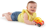 Bright Starts Oball Sonaglio Macchinina Giocattolo per attività motoria per neonati e bambini piccoli a partire da 3 mesi 1 pezzo Colore casuale Blu o Rosso Giocattoli per bambini Naty Shop