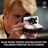 LEGO Ideas Polaroid Onestep SX-70 Set fotocamera per adulti, da collezione con dettagli autentici, attività creativa, regali fotografici per donne, uomini, lui, lei e adolescenti 21345 Set da costruzione Besuche den LEGO-Store