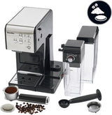 Espresso Breville Prima Latte II | Macchina per latte e cappuccino | Pompa professionale con 15 bar e montalatte | Argento [VCF108X]