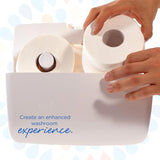 Rotoli di carta igienica Kleenex Premium 8484, carta igienica 24 rotoli x 160 fogli gonfiati, carta igienica a 4 veli, fibra pura al 100%, alta qualità, resistente agli strappi e morbida (confezione da 2)