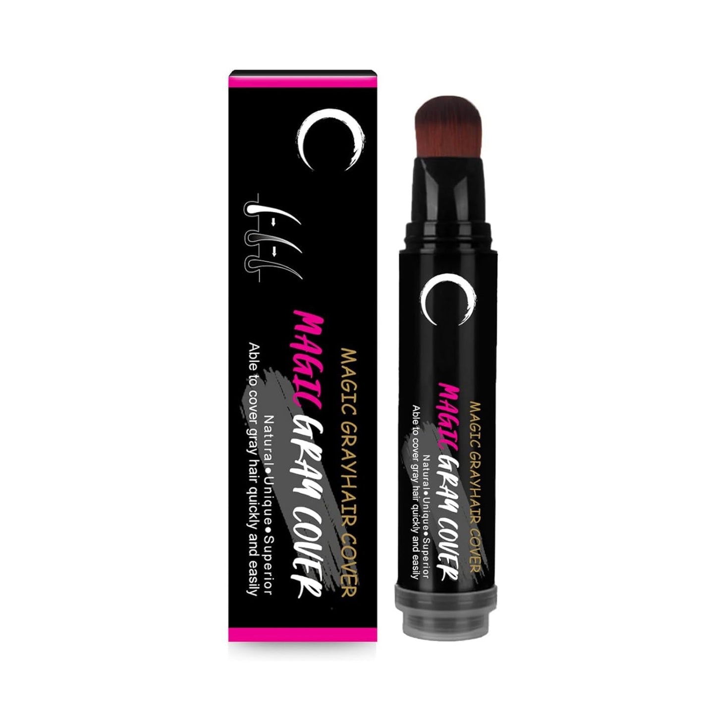 Penna Tintura Per Capelli Usa E Getta Marrone Nero Penna Stick Per Crema Colorante Per Capelli Istantanea Copertura Radice Grigia Copertura Temporanea Veloce Capelli Bianchi Tintura Per Capelli Naty Shop Nero