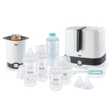 Set tiralatte manuale NUK, morbido cuscino in silicone, 2 biberon perfettamente abbinati, 150 ml Accessori per alimenti e allattamento Bebe Naty Shop Perfect Match Set