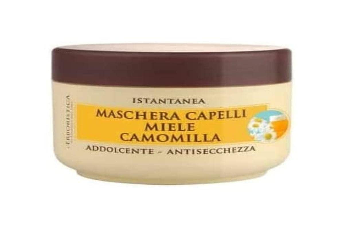 L'Erboristica maschera istantanea per capelli al miele e camomilla, morbida e contro la caduta dei capelli, 200 ml Naty Shop Maschera per capelli Default title
