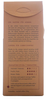 Kaffa Wild-Kaffee gentle ganze Bohne 2er-Pack (2x 250g) bio vegan fair Arabica MildBohx2