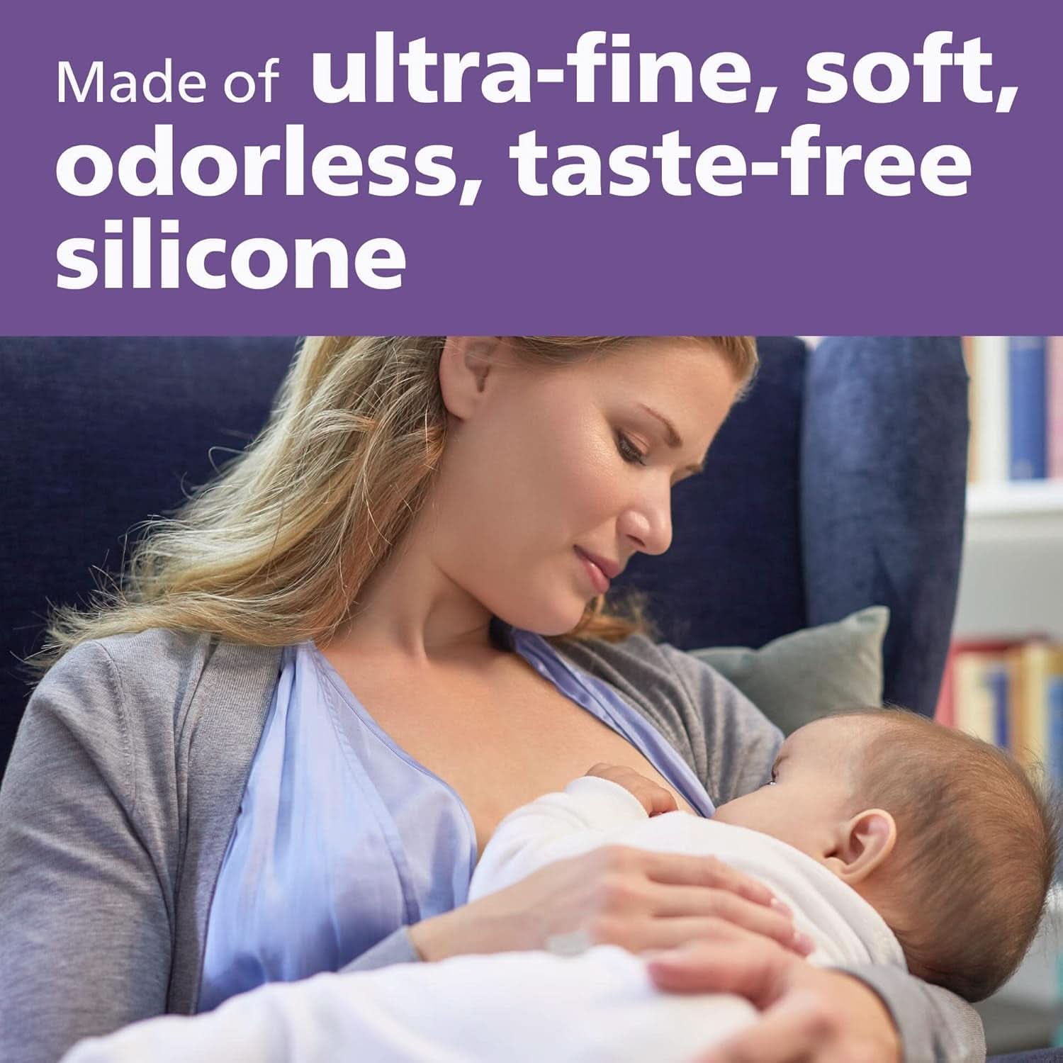 Philips Avent SCF153/03 Protezione capezzolo, Con scatola portaoggetti, Media, 2 pezzi Accessori Alimentazione e Allattamento Bebe Naty Shop