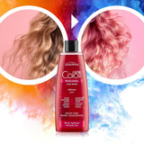 Joanna Ultra Color - Balsamo colorante rosa per capelli biondi e chiari - Rosa pastello - Lucentezza naturale - Rimuove la tinta gialla dai capelli biondo-grigi - Effetto temporaneo - Tintura per capelli 150 ml Naty Shop
