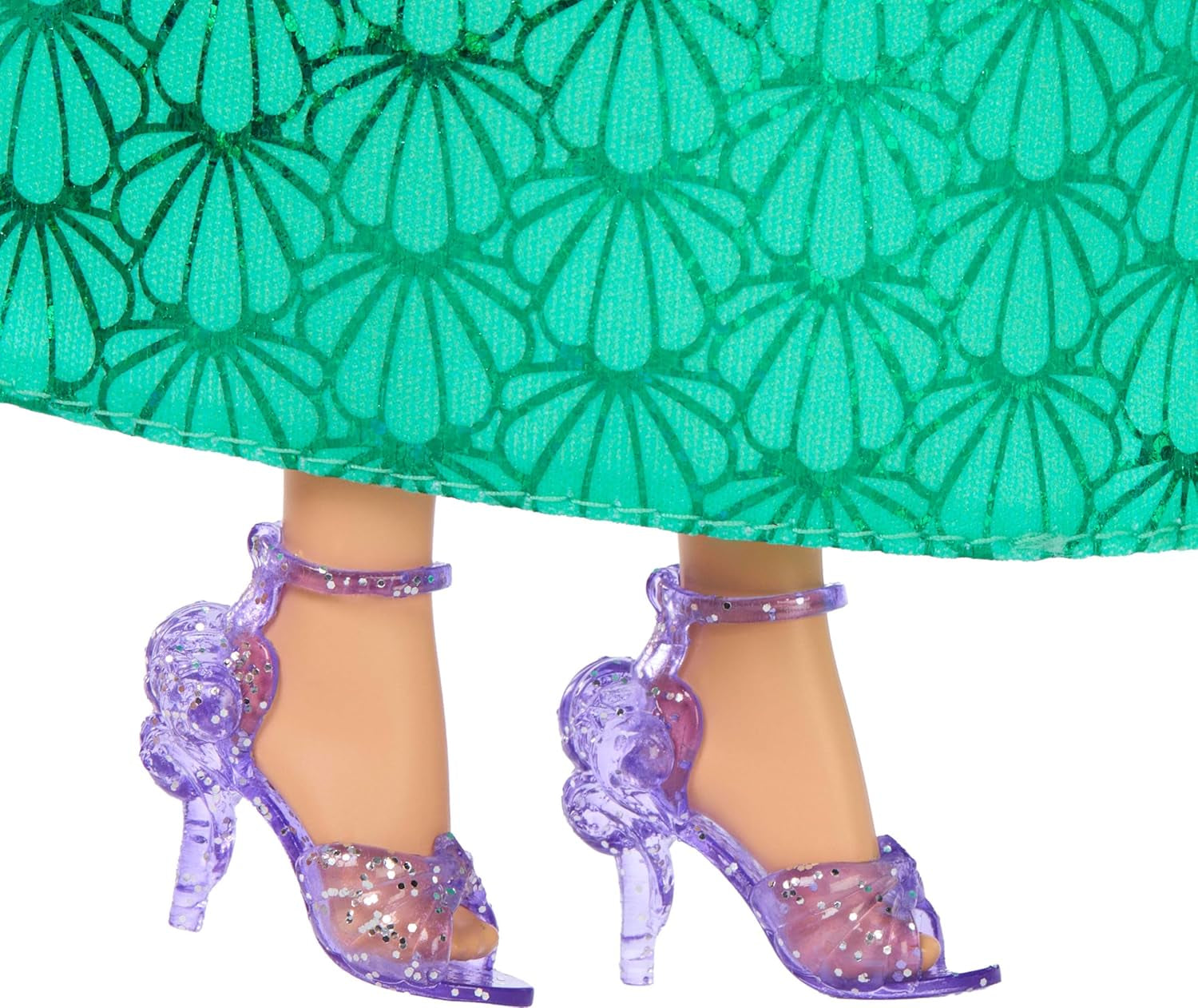 Mattel Disney Princess Ariel bambola, capelli lunghi, posizionabili, scarpe e fascia staccabili, regali Disney, giocattolo per bambini dai 3 anni in su, HLW10