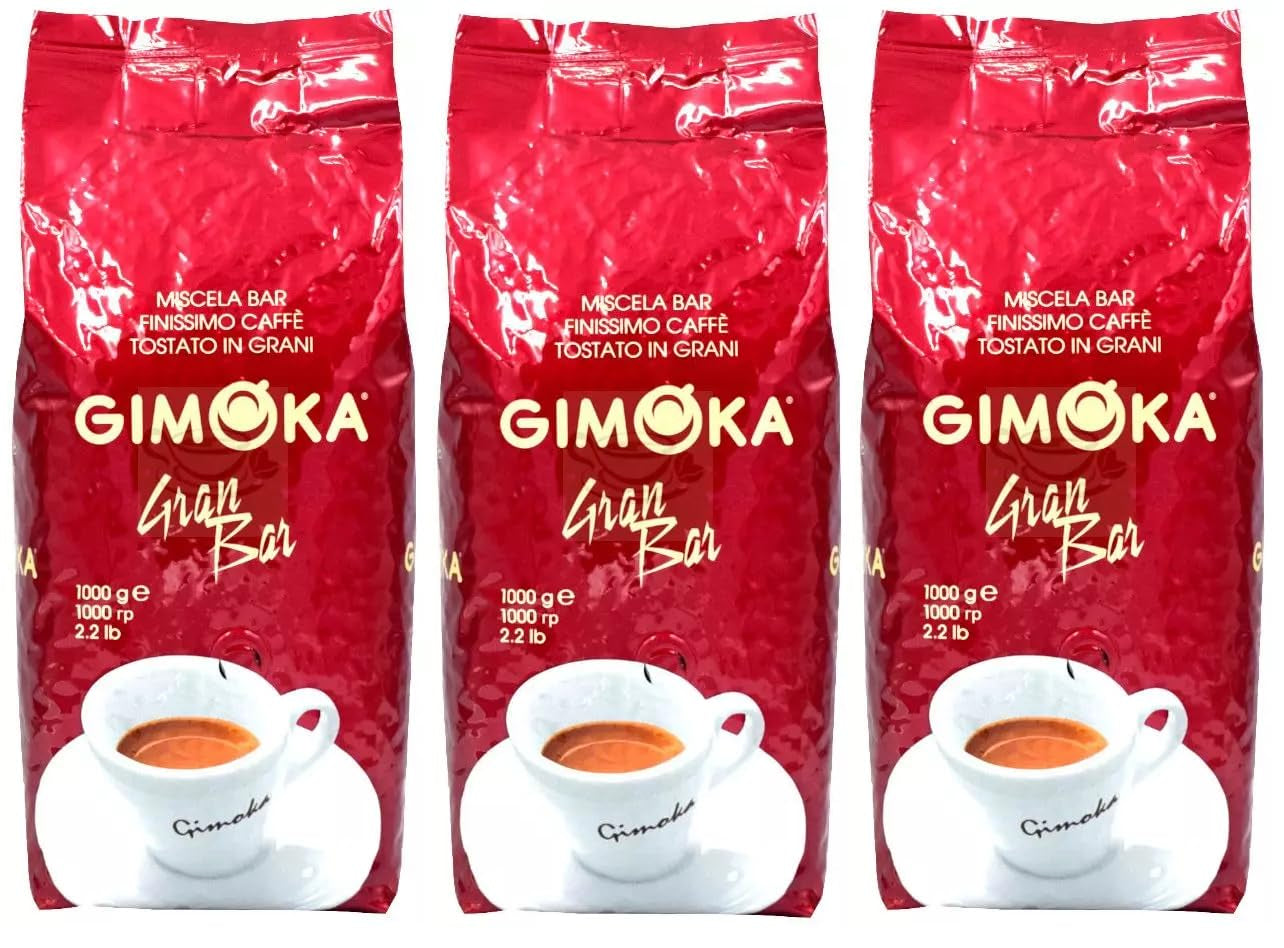Caffè in grani Gimoka Gran Bar 4x 1000g - Tipico italiano!