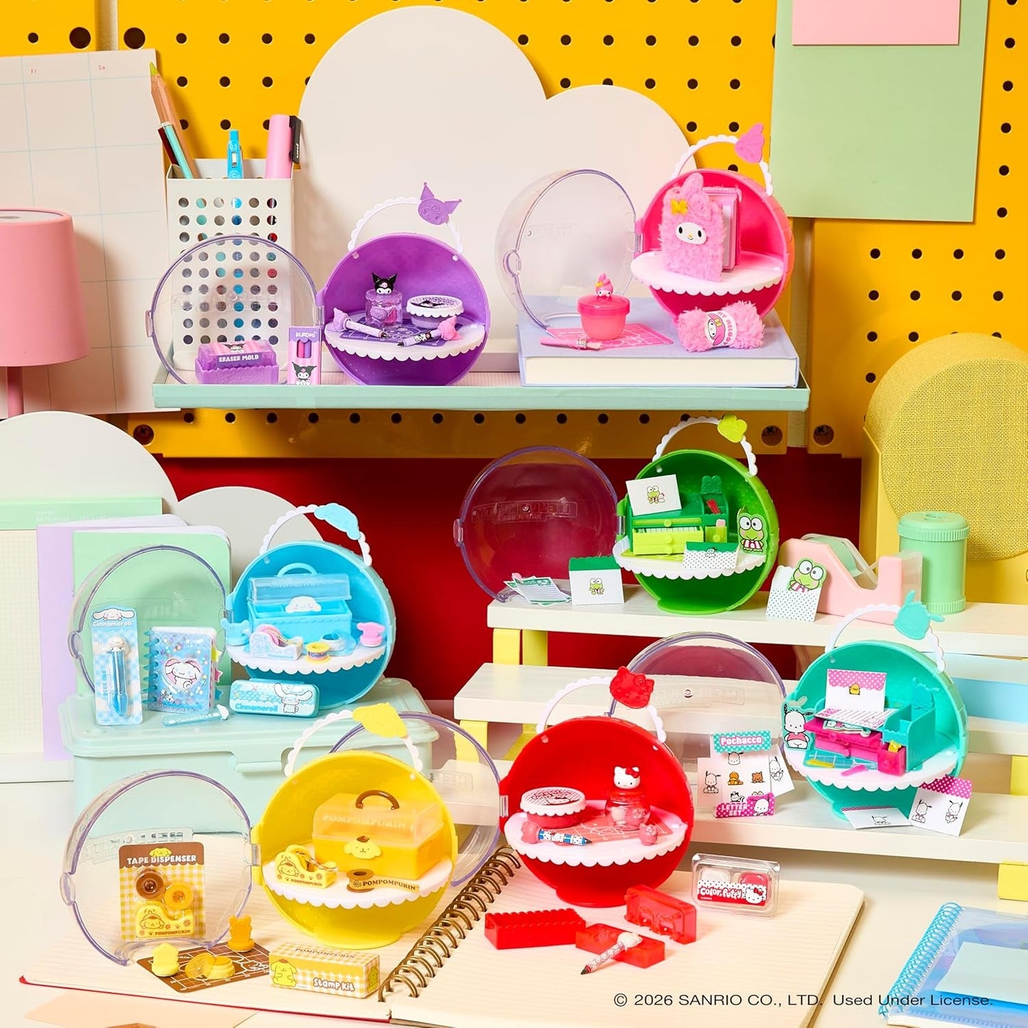 Miniverse MGA Make It Mini Hello Kitty and Friends Serie 3 - Mini oggetti da collezione, Sanrio, cancelleria con repliche retrò, artigianato, fai da te, per collezionisti e bambini dagli 8 anni in su