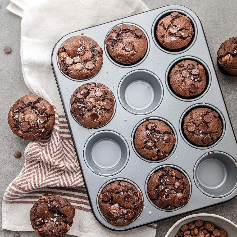 0062750 teglia per 12 muffin Stampi e teglie Naty Shop