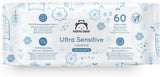 Salviette per neonati Mama Bear Ultra Sensitive senza profumo, 1008 unità (18 confezioni da 60) Naty Shop