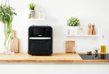 Tefal Easy Fry Oven & Grill Friggitrice ad aria calda 9 in 1, 11 L Per 6 porzioni, 7 accessori, 8 programmi, ricette online Elettrodomestici Naty Shop