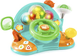 Bright Starts, volante giocattolo, conducente luci e colori, con musica, rumori dell'auto, indicatori, leva del cambio e altro ancora Bebe Naty Shop Toys