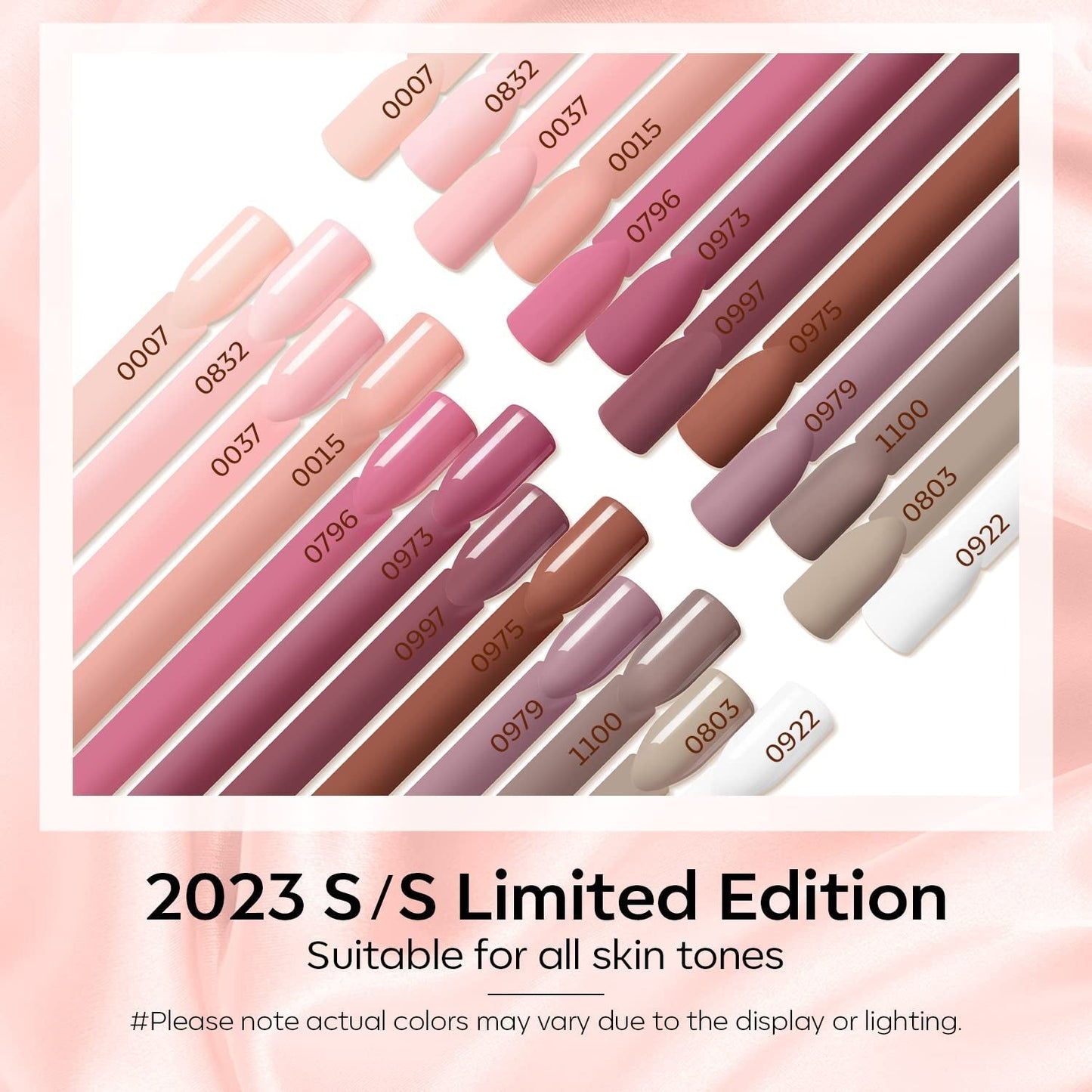 Modelones Set Smalti Gel per Unghie 35 Pezzi, Set Smalti Gel UV con Lampada da 48 W, Set Smalti Gel per Unghie Nude Marrone Bianco Rosa, Set Smalti Gel UV con Base Top Coat Set per Unghie